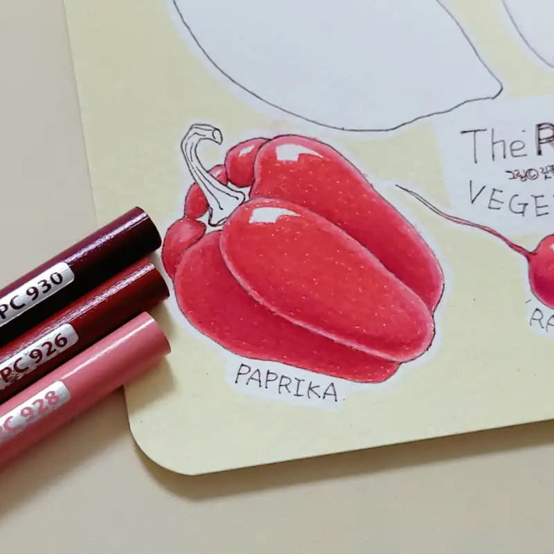 색연필화,프리즈마색연필