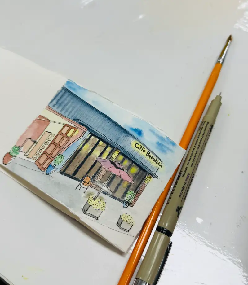 드로잉로그,가게