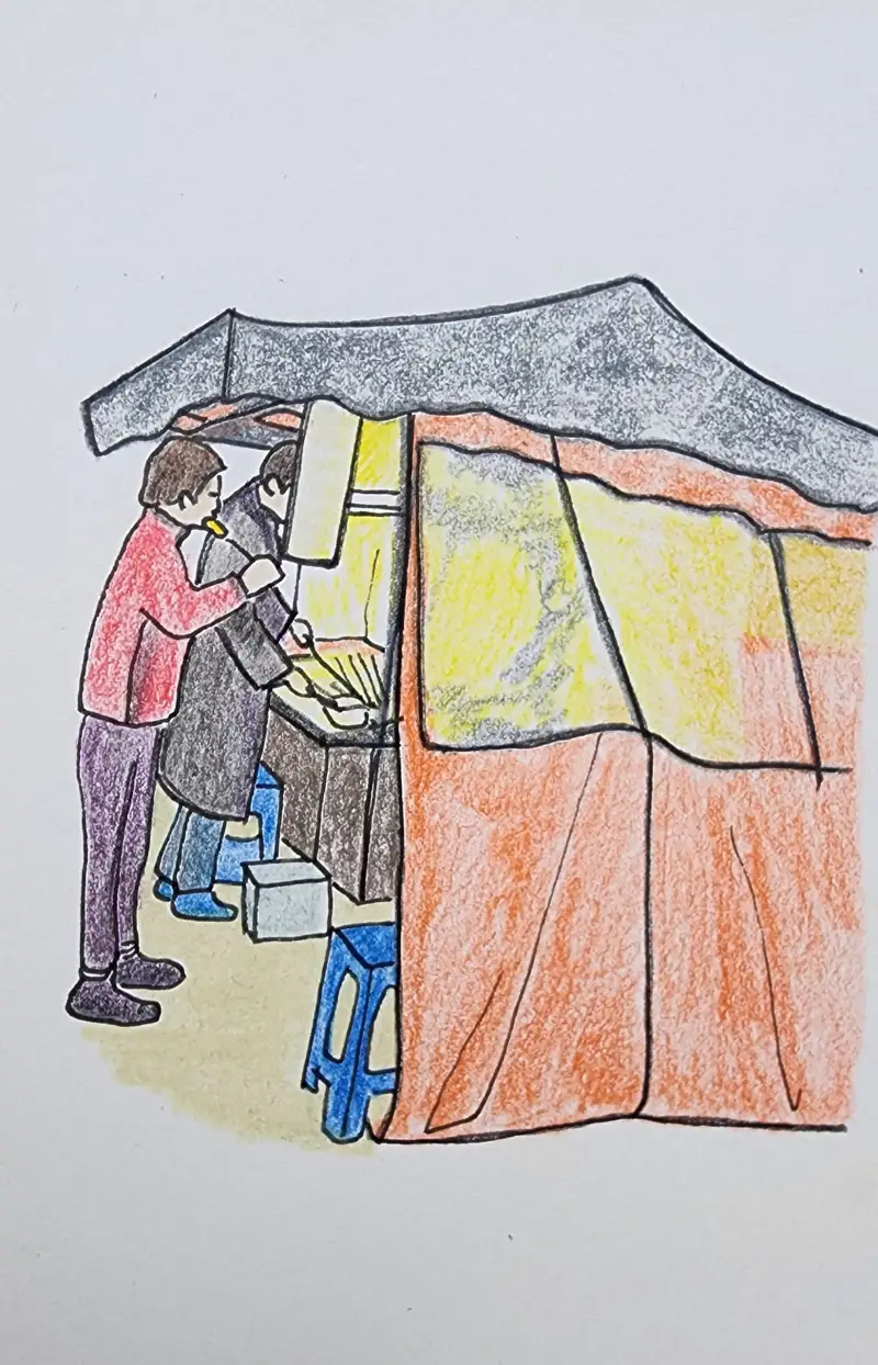 드로잉로그,드로잉로그2기,화방넷드로잉로그2기,오뎅포장마차