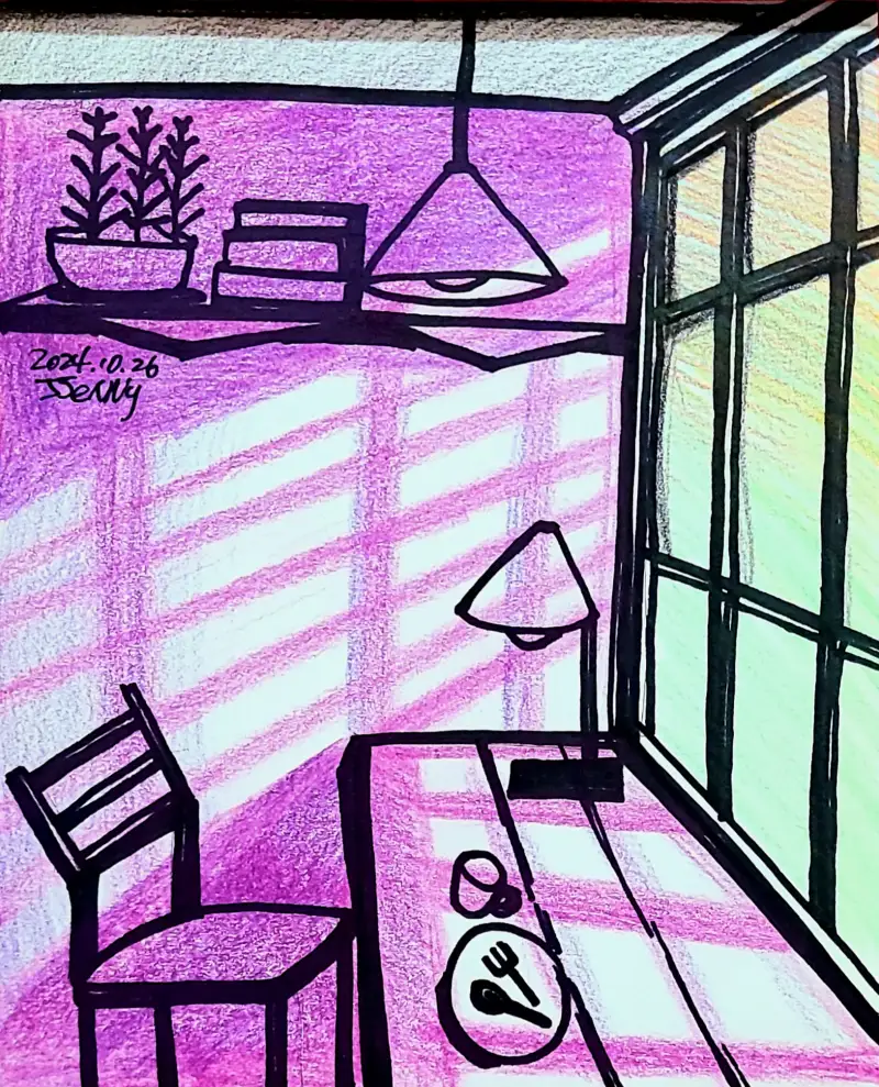 드로잉로그,화방넷드로잉로그,네임펜,색연필