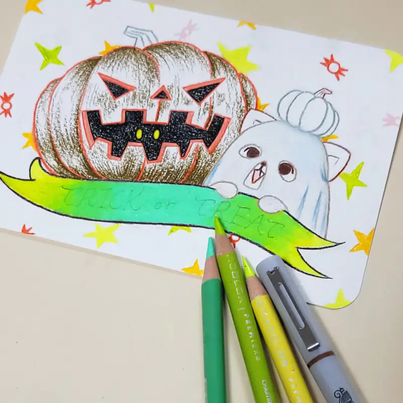 프리즈마,유성색연필,프리즈마색연필,윈저앤뉴튼,파인라이너,윈저앤뉴튼펜,색연필화