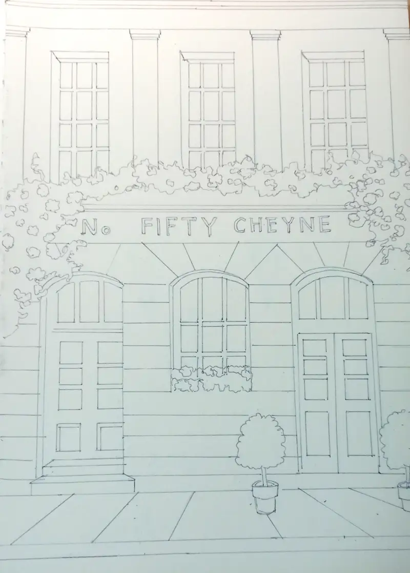 윈저앤뉴튼파인라이너,펜화,파인라이너,윈저앤뉴튼