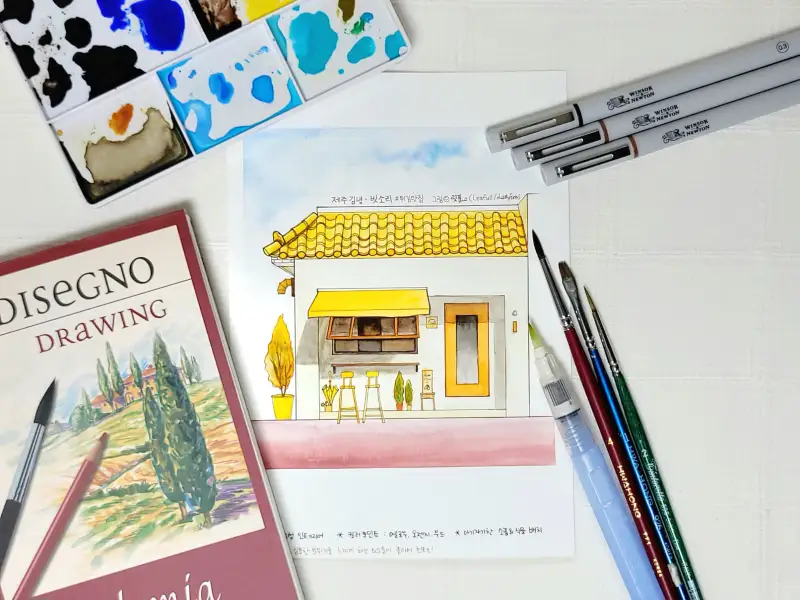 파브리아노,윈저앤뉴튼,미젤로,화홍,스테들러,띤또레또