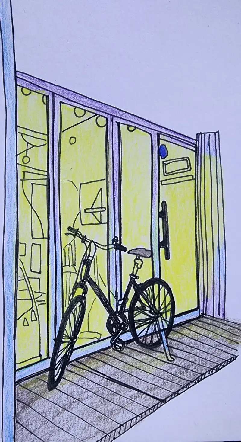 드로잉로그,드로잉로그2기,화방넷드로잉로그2기,자전거