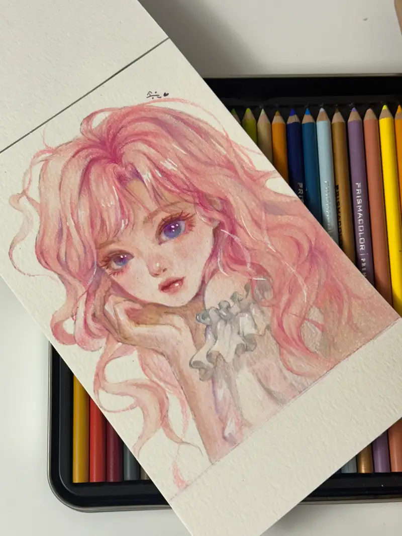 프리즈마색연필,고체물감,Koi고체물감