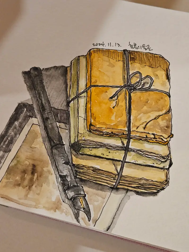 드로잉로그3기,1주차,가을,독서의계절,고전읽기