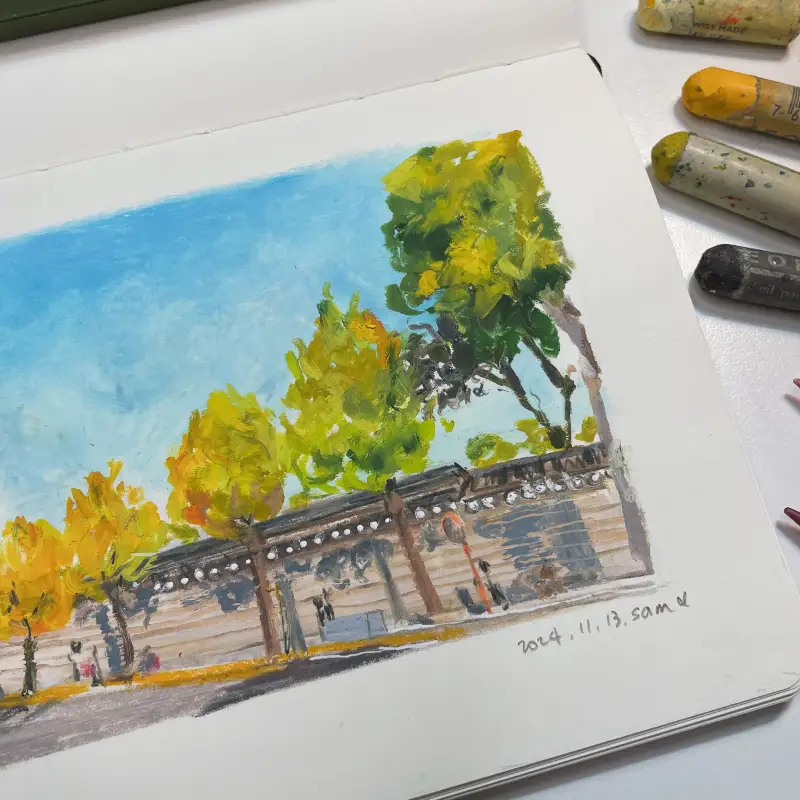 새미,드로잉로그,화방넷드로잉로그