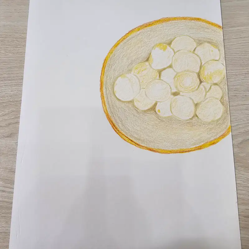 가을,간식,색연필그림,손그림,음식일러스트,패키지디자인