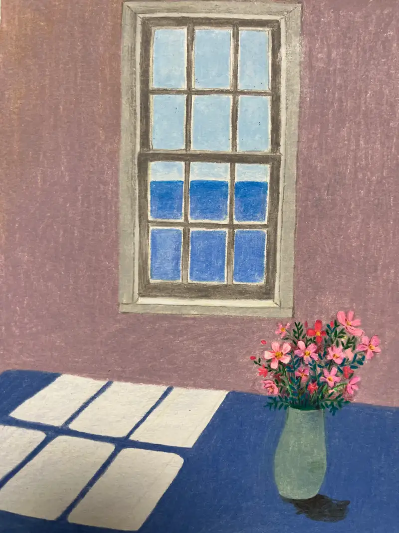 색연필,프리즈마,드로잉로그