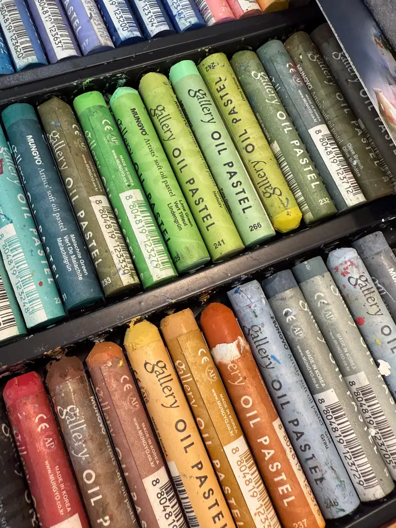 문교오일파스텔