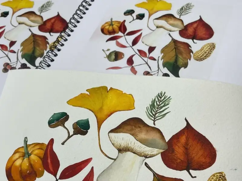 수강쌤그림,수강생작,수채화수업