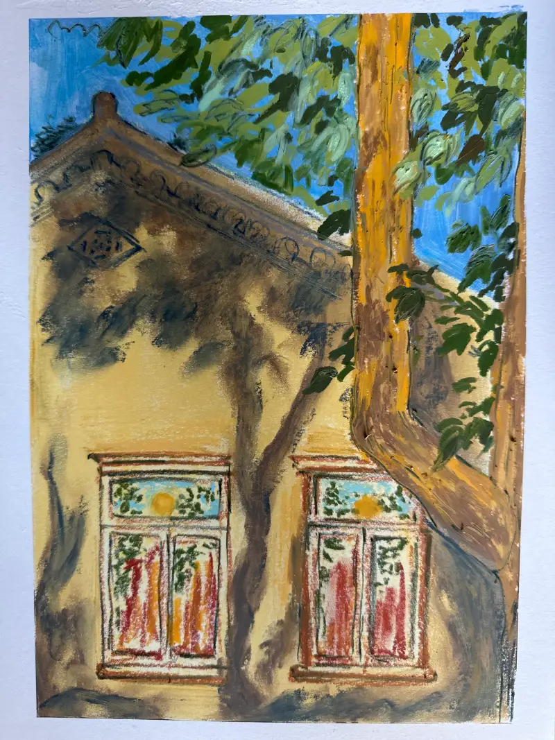 화방넷드로잉로그,오일파스텔화