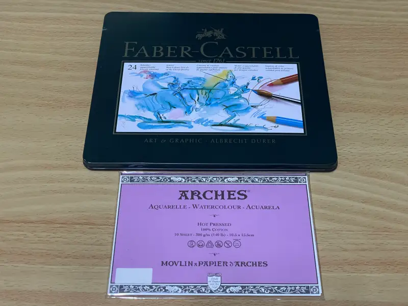 파버카스텔,알버트뒤러,수채색연필,아르쉬세목