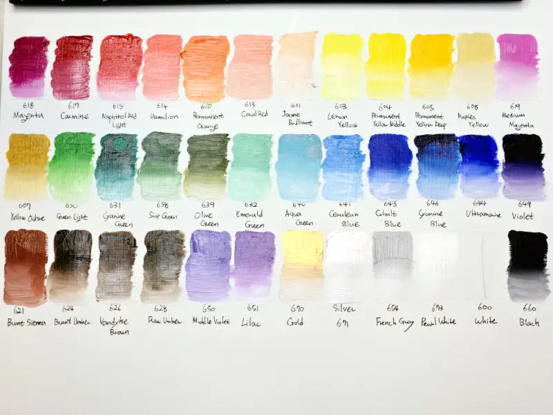 쉴드에픽아크릴물감