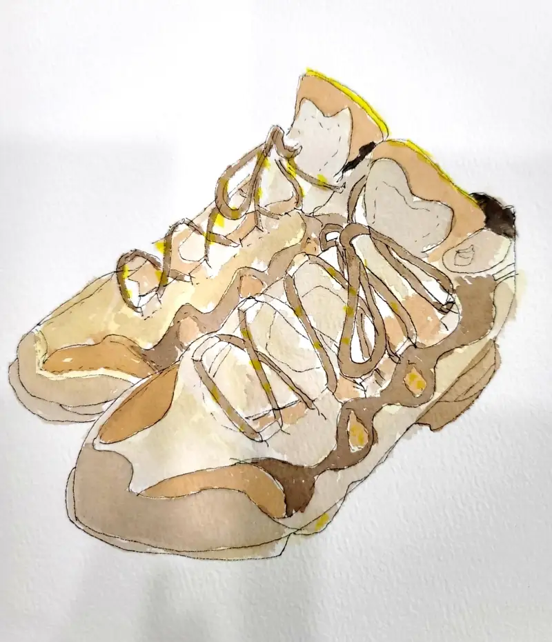 화방넷드로잉로그,신발