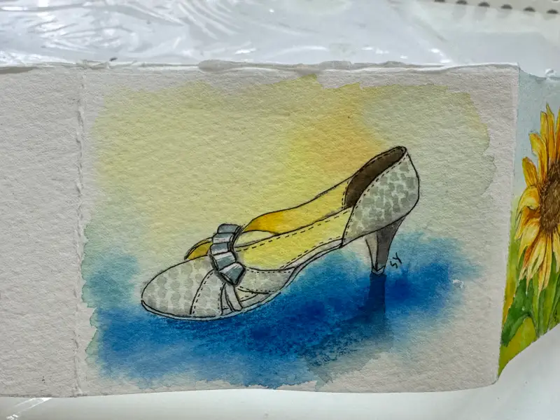 드로잉로그,신발