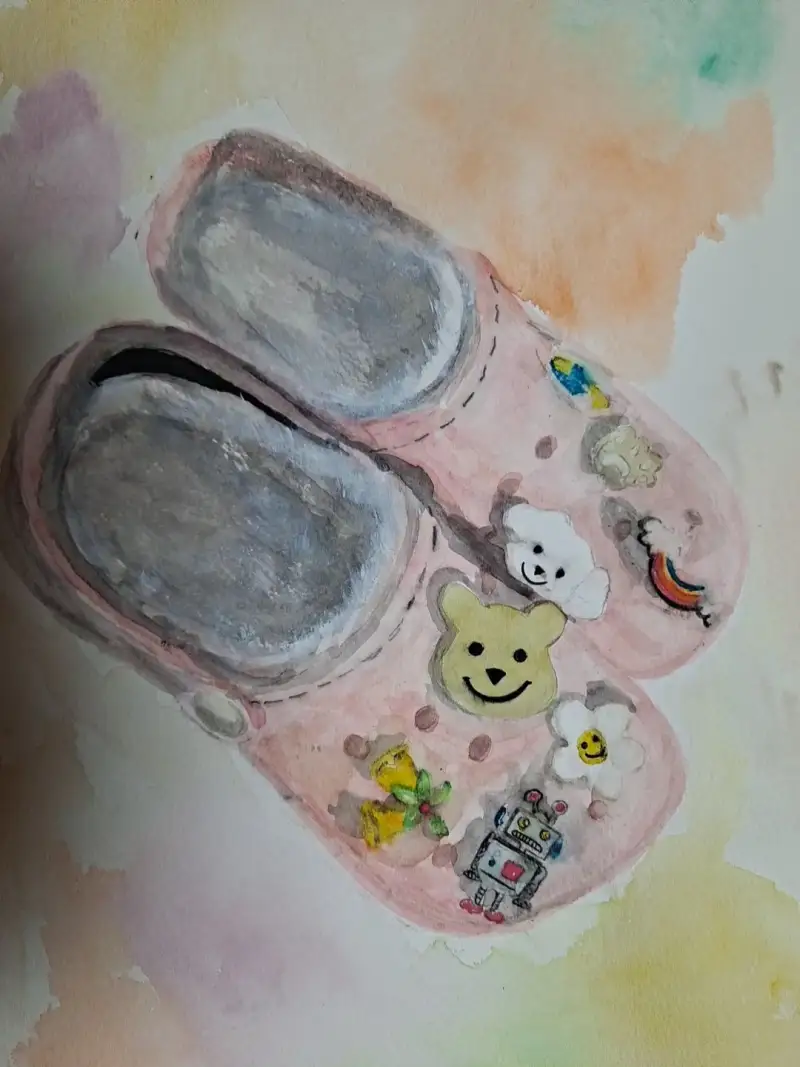 드로잉로그3기,캔손24×32,신한물감