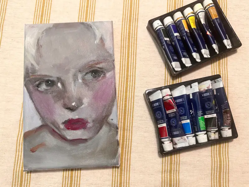 유화,유화인물화