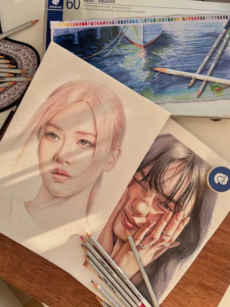 색연필화,스테들러,스테들러색연필,스테들러틴트색연필