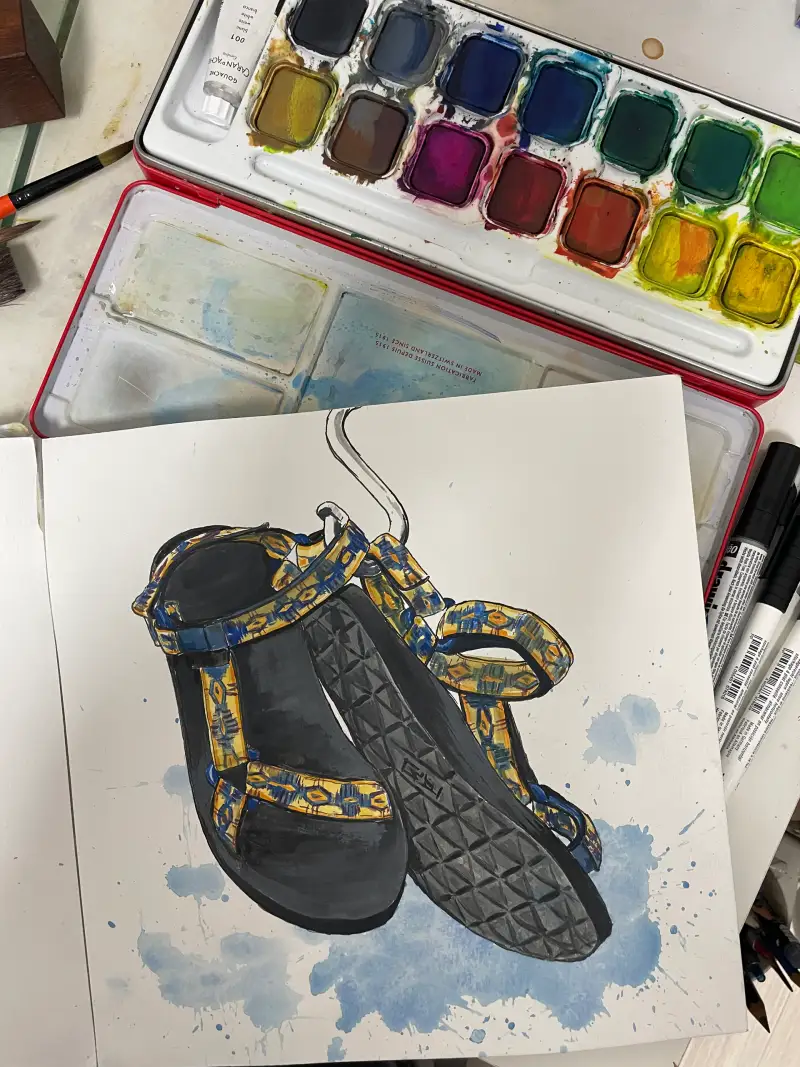 까렌다쉬스튜디오과슈고체물감,세르지오아쿠아렐수채패드