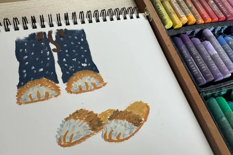 문교오일파스텔,파펠시노브리스톨지