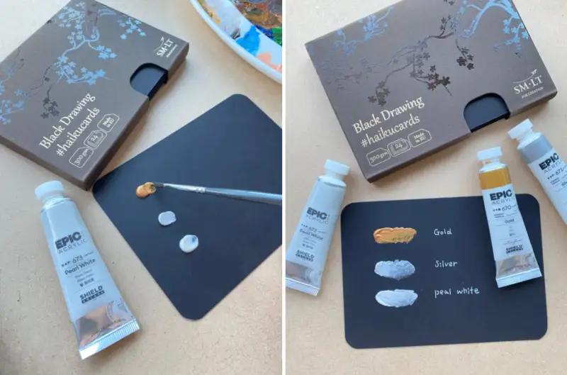 에필아크릴물감