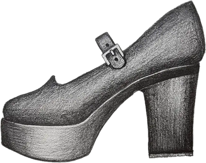 드로잉로그3기,2주차,신발,소묘