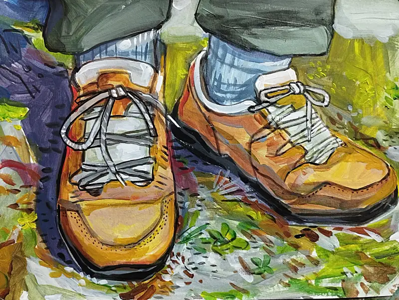 화방넷드로잉로그,드로잉로그,신발