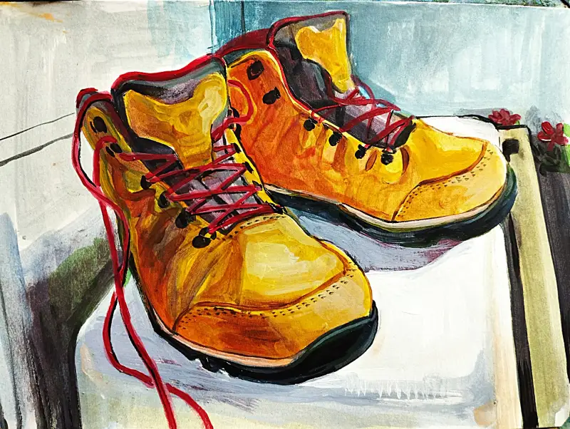 화방넷드로잉로그,드로잉로그,신발