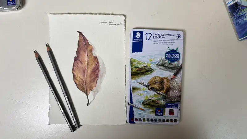 스테들러틴트색연필,틴트수채색연필,수채색연필