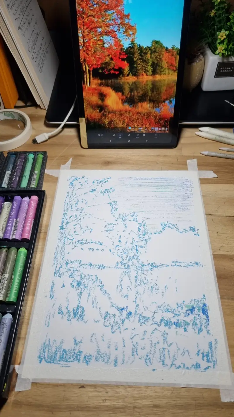 문교,소프트오일파스텔