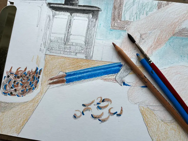 크레타칼라수채색연필