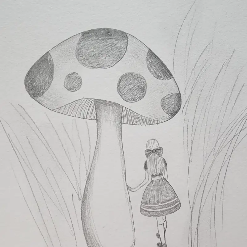 드로잉로그3기,3주차,책,이상한나라의앨리스