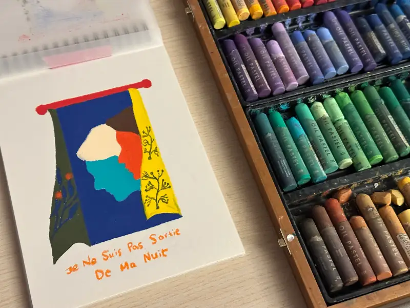 문교오일파스텔,파펠시노브리스톨지