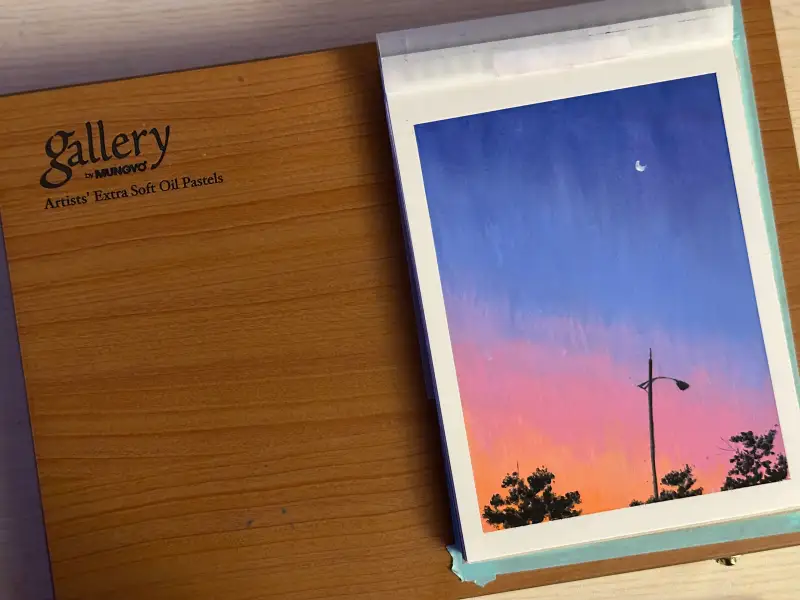 문교오일파스텔,파펠시노브리스톨지