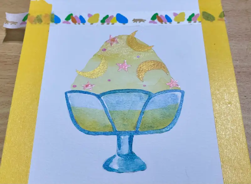 사쿠라코이고체물감