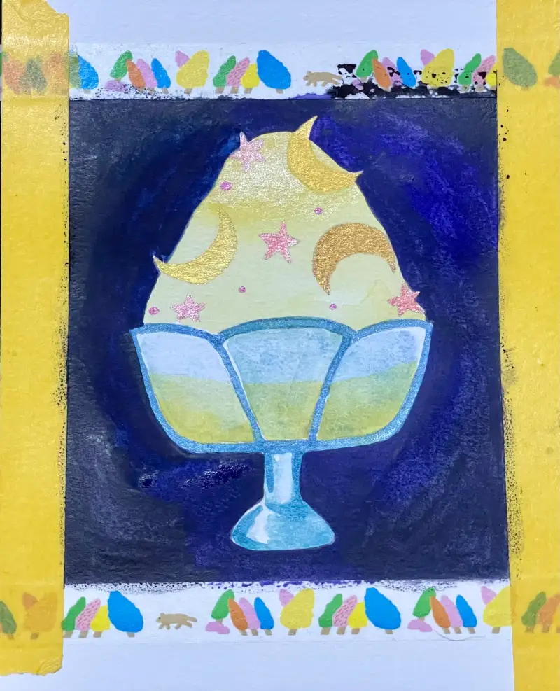 사쿠라코이고체물감