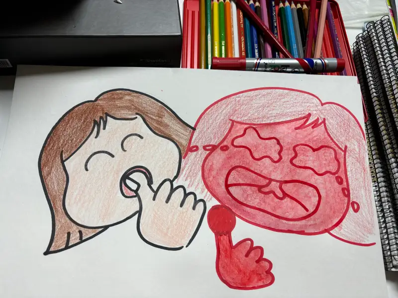 화방넷드로잉로그,화방넷드로잉로그3기,모나미유성매직,파버카스텔색연필