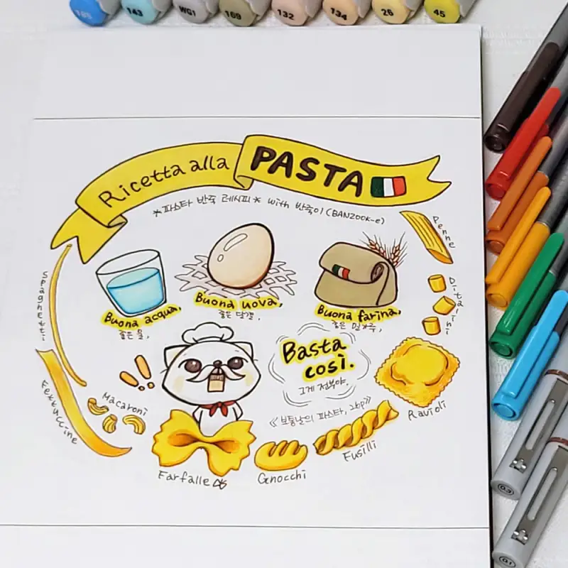 스케치마카,스테들러펜,윈저앤뉴튼펜,펜컬러링,마카컬러링