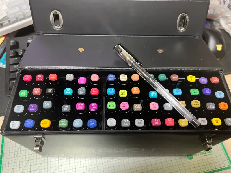 신한트윈마카,유니볼시그노중성펜