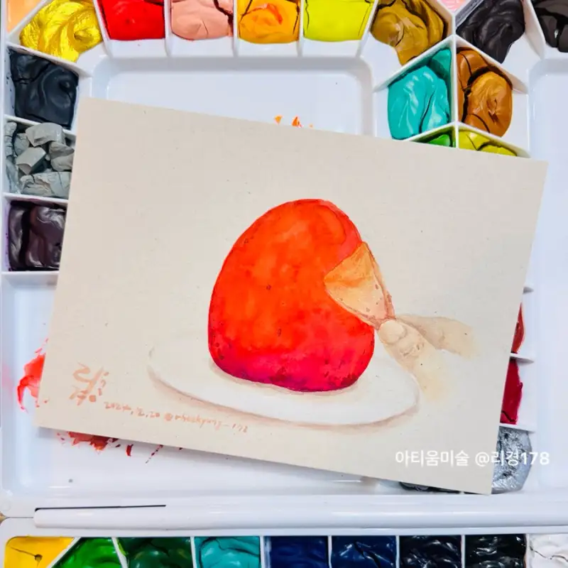 미젤로,스튜디오파레트,홀베인과슈,홀베인이로도리과슈