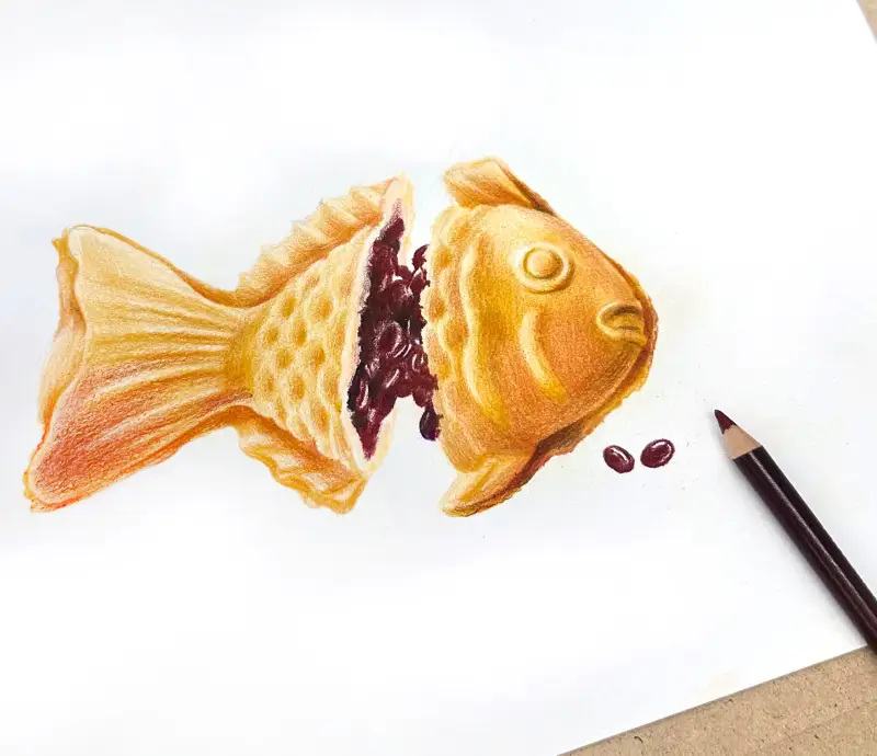 화방넷드로잉로그,드로잉로그,붕어빵,겨울간식,드로잉로그1주차