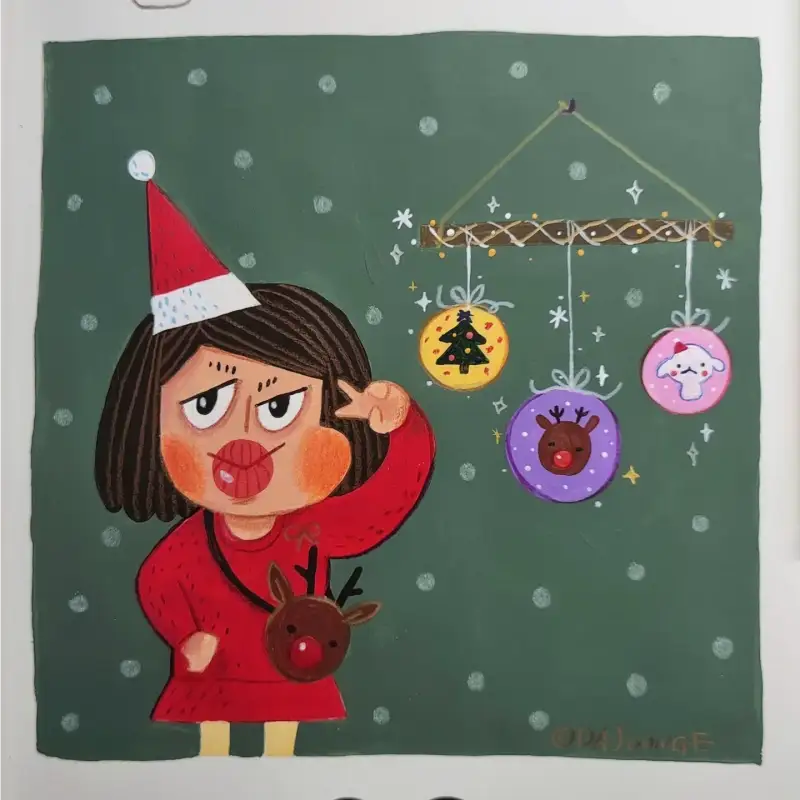 화방넷드로잉로그,오너먼트,다중이