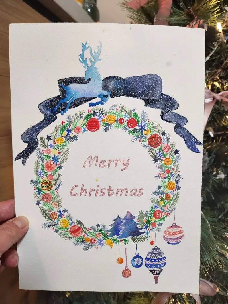 드로잉로그4기,2주차미션,오너먼트,수채화