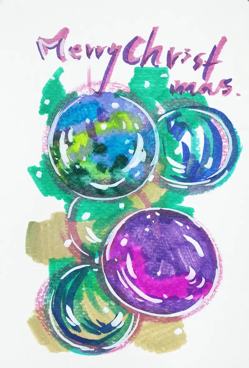 아크릴마카,모나미사인펜