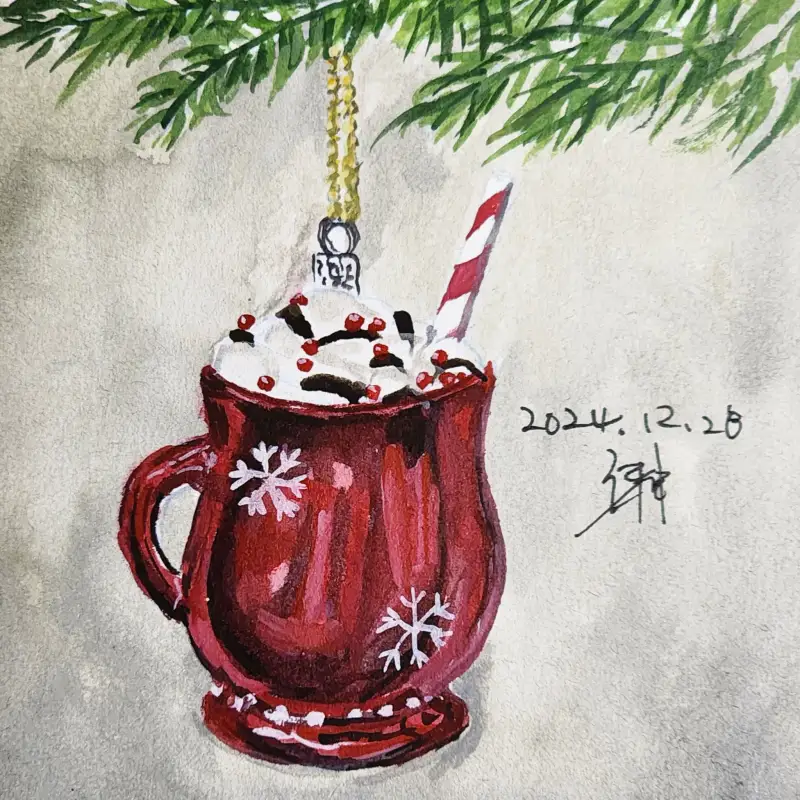 화방넷드로잉로그,드로잉로그,미젤로과슈,오너먼트,수채화