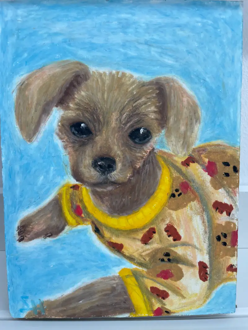 드로잉로그,오일파스텔,오일파스텔화