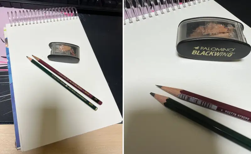 캔손,수채화패드,파버카스텔,미쓰비시,블랙윙,연필깎이