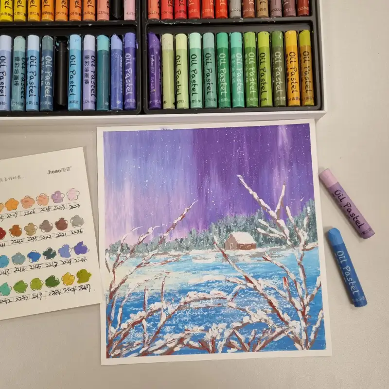 지에소오일파스텔