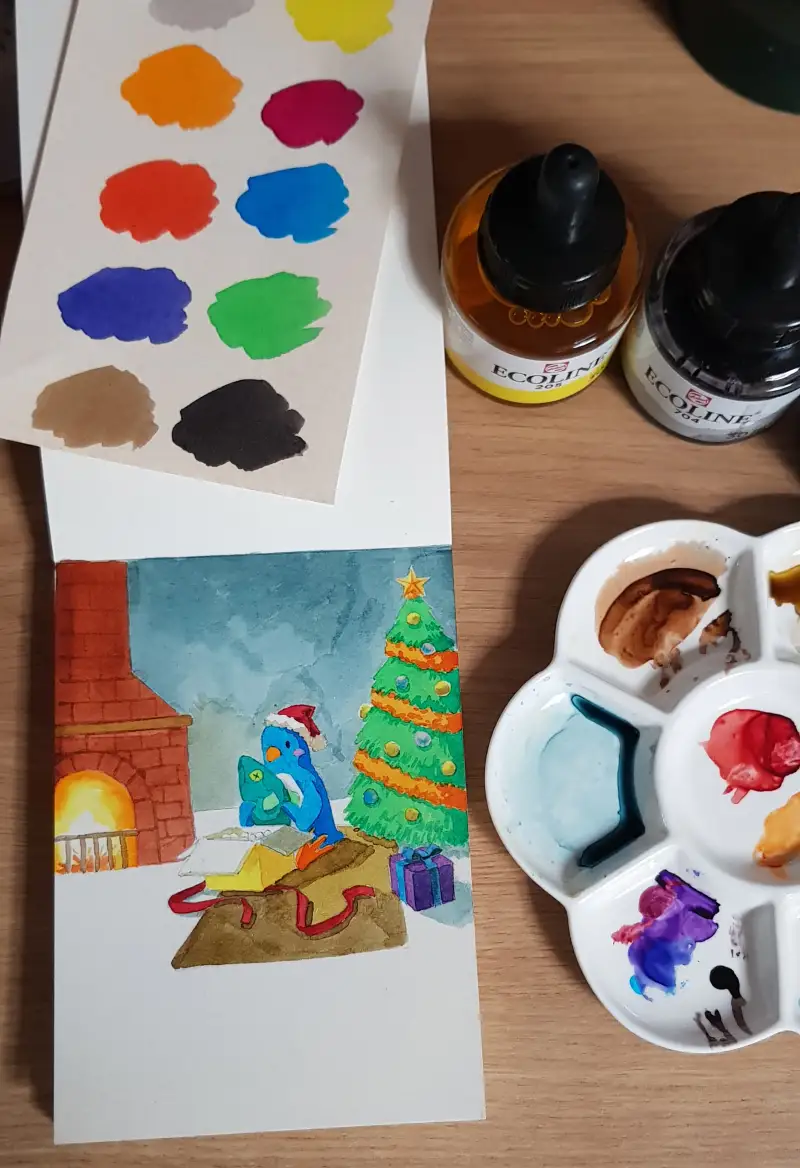 에코라인수채잉크